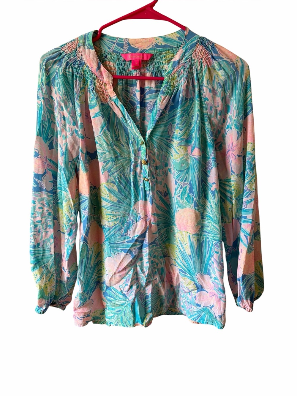 Lilly Pulitzer Silk Blouse